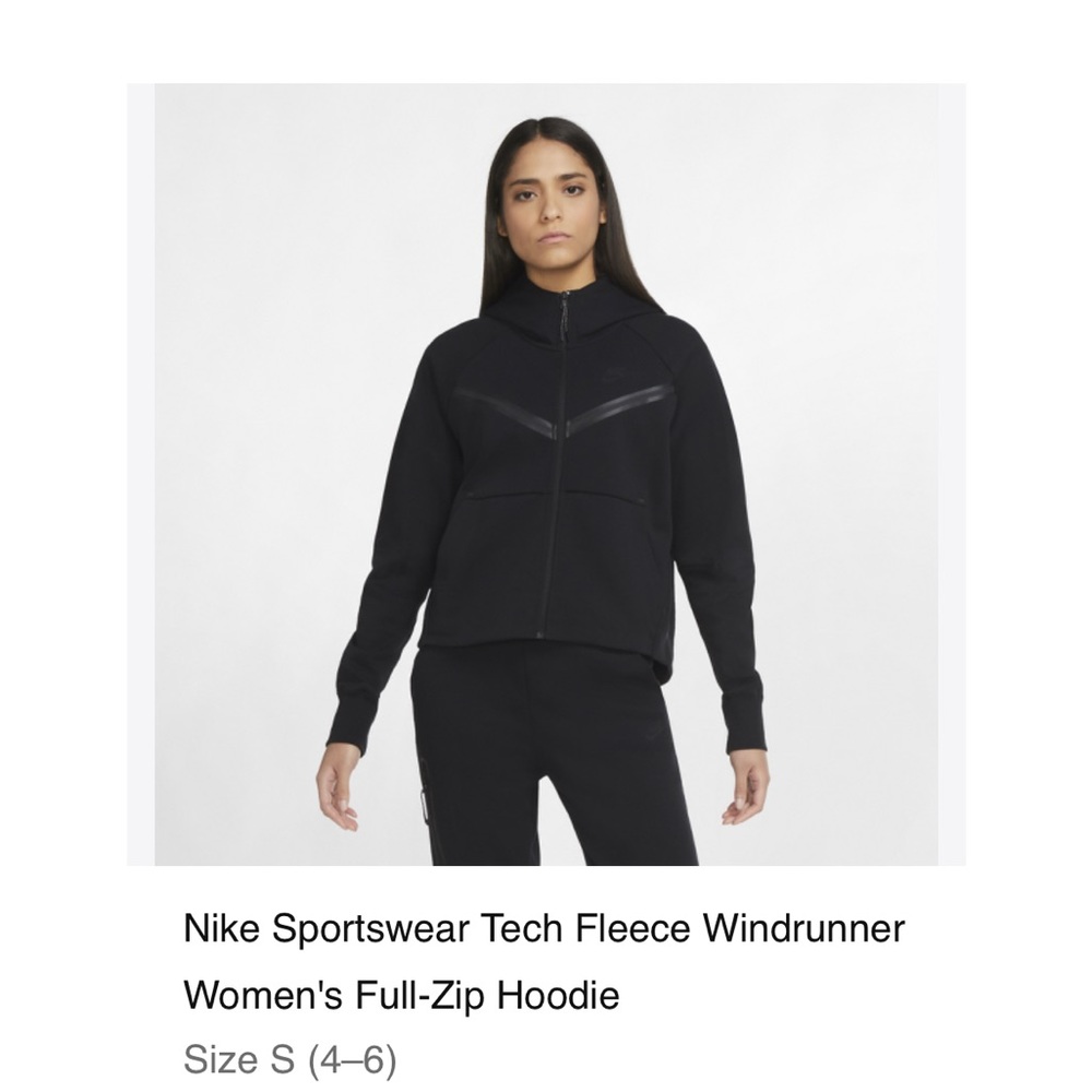NIKE SPORTSWEAR TECH FLEECE WINDRUNNER FULL-ZIP HOODIE (NWT)